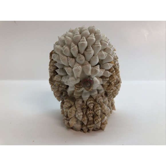 Accents | Vintage Puppy Dog Made Out Of Sea Shells Hand Made 3 | Poshmark
